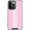 Pink Checkerboard iPhone 16 Pro Clear Case